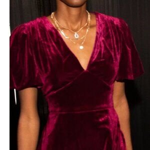 Alexia Admor Nola Velvet Midi Dress | 10